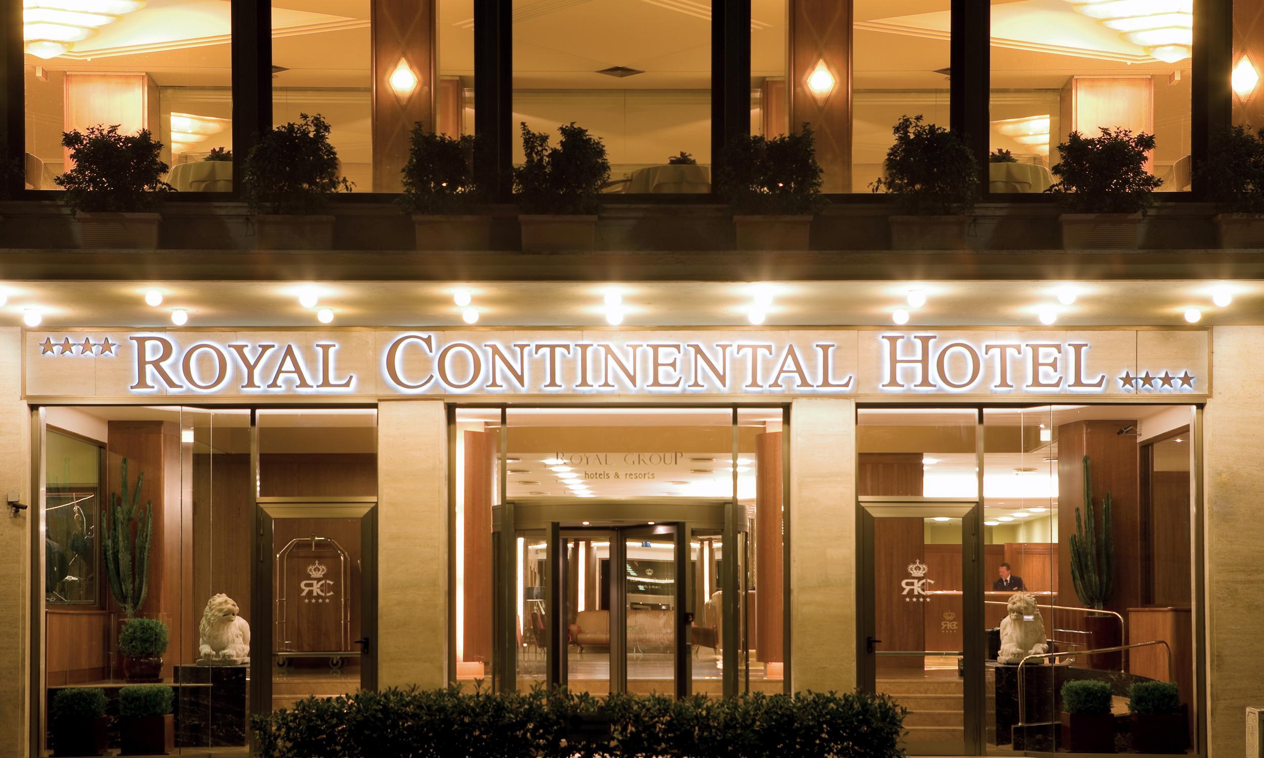 Hotel Royal Continental Nápoly Kültér fotó